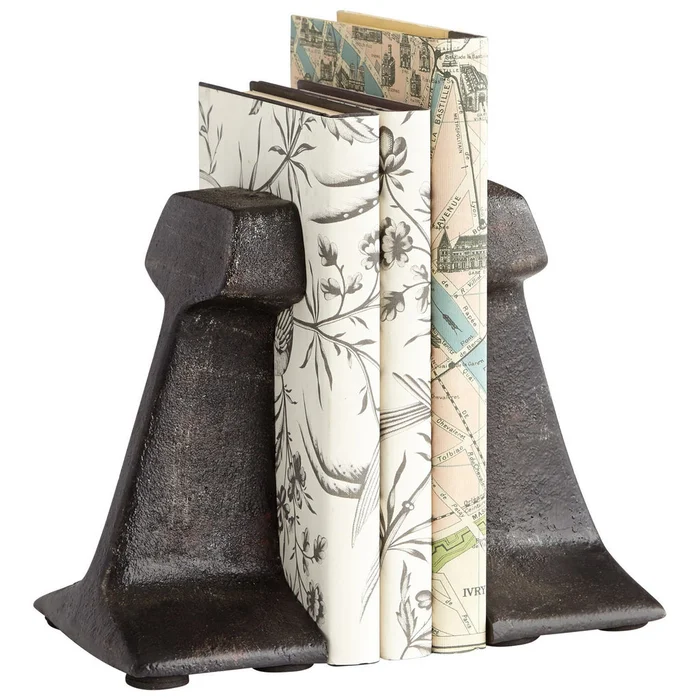 Smallithy Bookends Zinc Small By Cyan Design