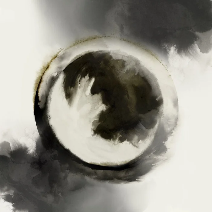 Smokey Circumference Giant Art 54×54 Wall Art|uvre dart murale Giant Art Smokey Circumference 54×54