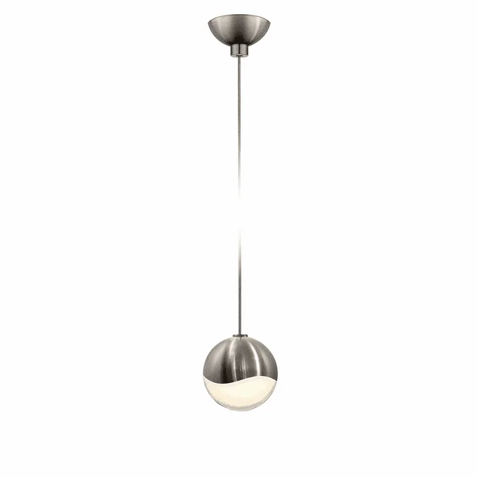 Sonneman 2910.13.SML Grapes Modern Satin Nickel LED Small Mini Pendant Light