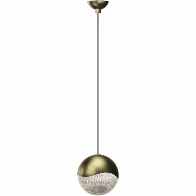 Sonneman 2910.14-LRG Grapes Modern Brass LED Large Mini Pendant Lamp