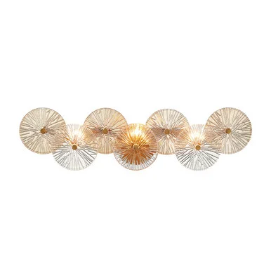 Sue-Anne Three Light Vanity in Gold (40|45701-016)