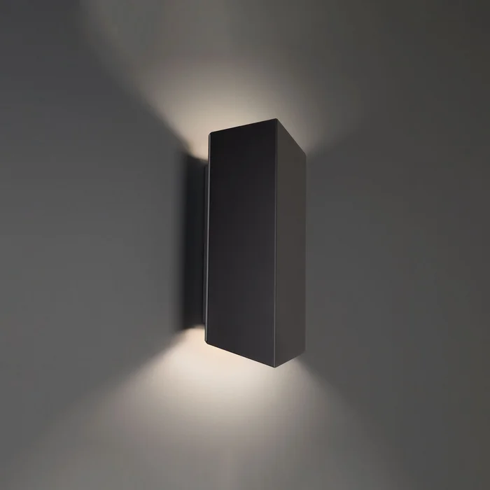 Summit LED Outdoor Wall Sconce in Black (34|WS-W49214-40-BK)