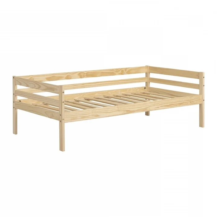 Sweedi Twin Daybed – Natural Wood|Lit simple de repos Sweedi – bois naturel