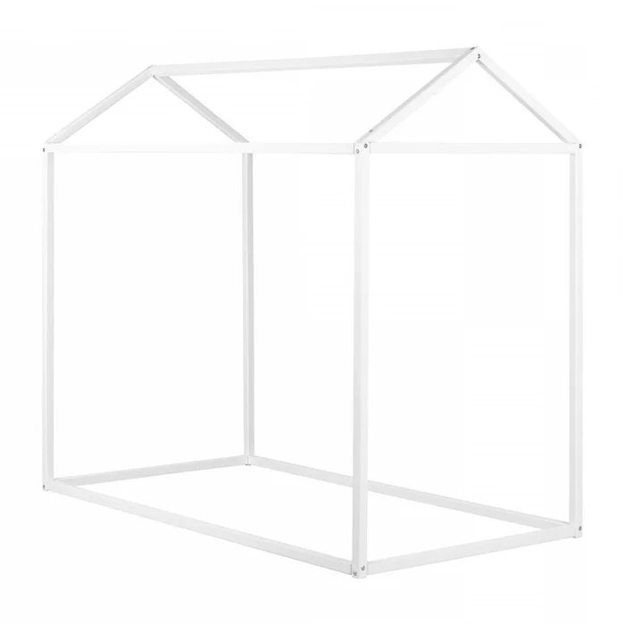 Sweedi Twin House Bed – Pure White | Sweedi Maison de Lit Simple – Blanc solide | D83GDZPB