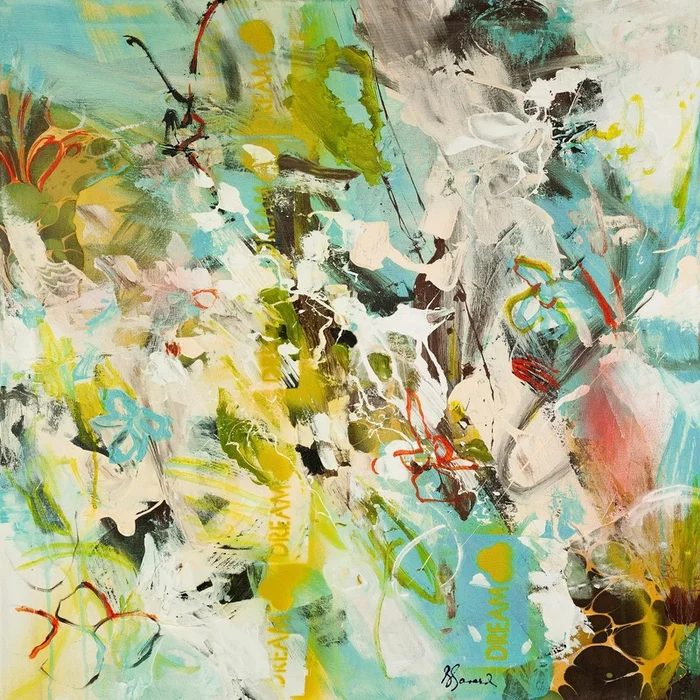 Sweet Dream I Giant Art 72×72 Wall Art|uvre dart murale Giant Art Sweet Dream I 72×72