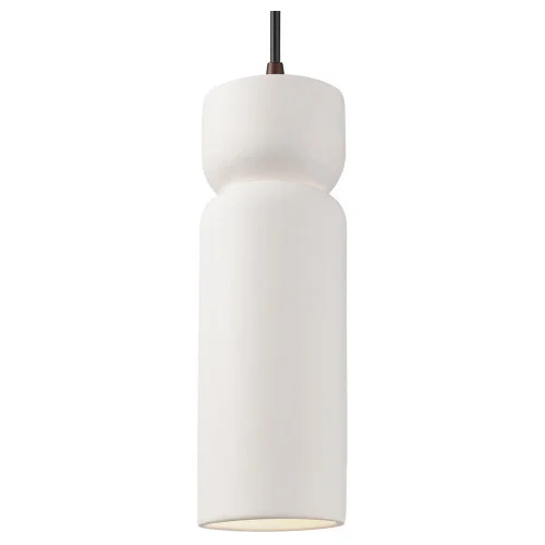Tall Hourglass LED Pendant (254|CER-6510-BIS-DBRZ-BKCD-LED1-700)