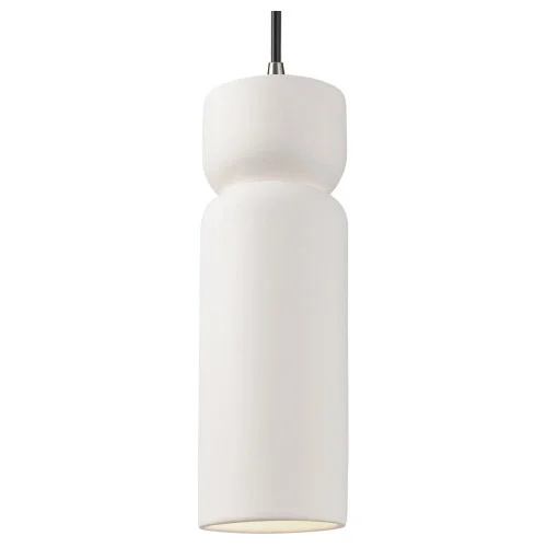 Tall Hourglass LED Pendant (254|CER-6510-BIS-NCKL-BKCD-LED1-700)