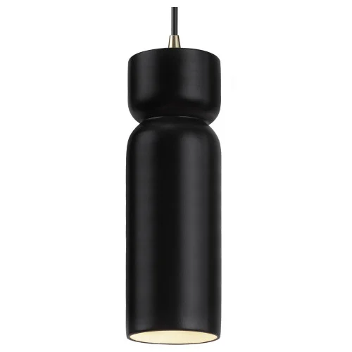 Tall Hourglass LED Pendant (254|CER-6510-CRB-ABRS-BKCD-LED1-700)