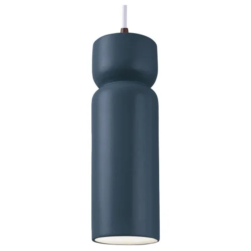 Tall Hourglass LED Pendant (254|CER-6510-MID-DBRZ-WTCD-LED1-700)