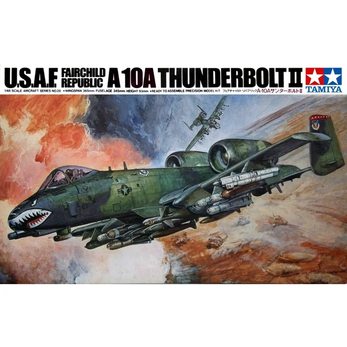 Tamiya 1/48 U.S.A.F. Fairchild Republic A-10A Thunderbolt II