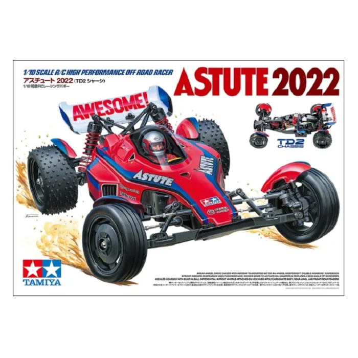 TAMIYA ASTUTE (2022) TD2 Buggy Kit 1:10 – 58697