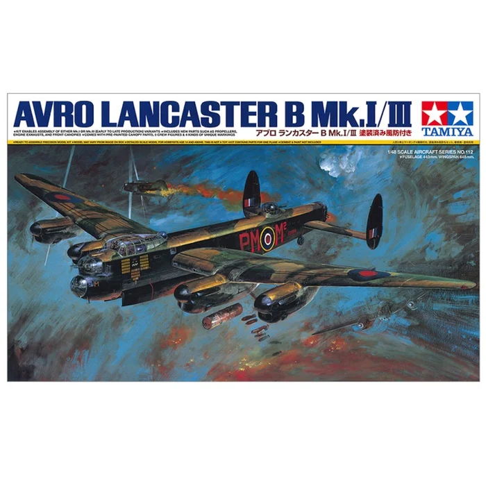 TAMIYA Avro Lancaster B Mk.I/III 1:48 – 61112