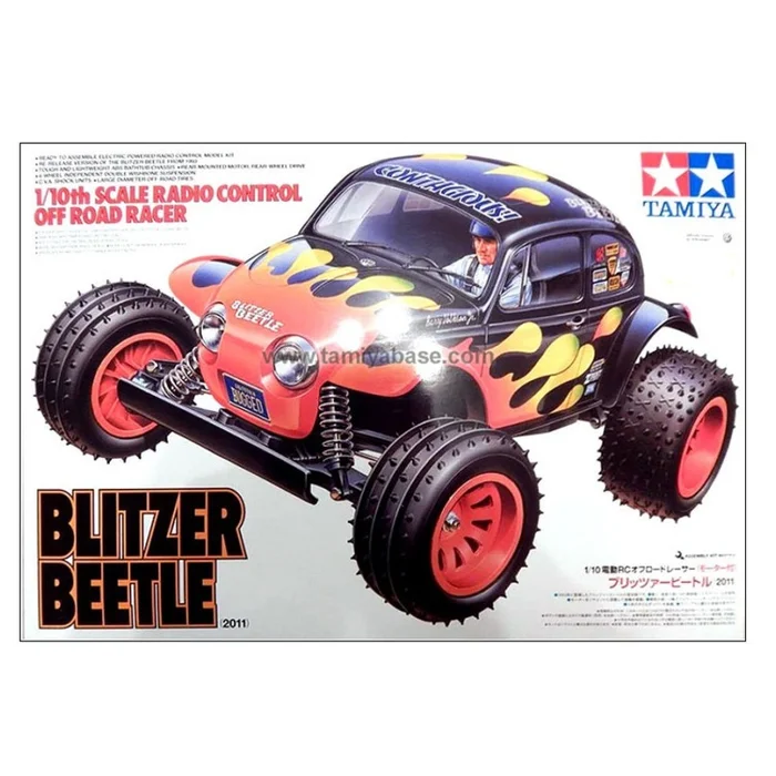 TAMIYA BLITZER BEETLE (2011) NO ESC Kit 1:10 – 58502A