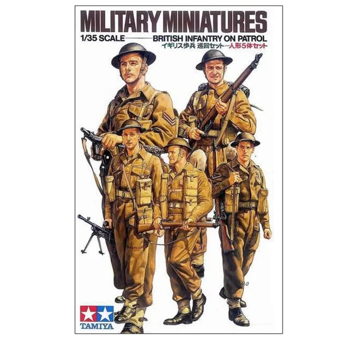 TAMIYA British Infantry On Patrol WWII 1:35 – 35223