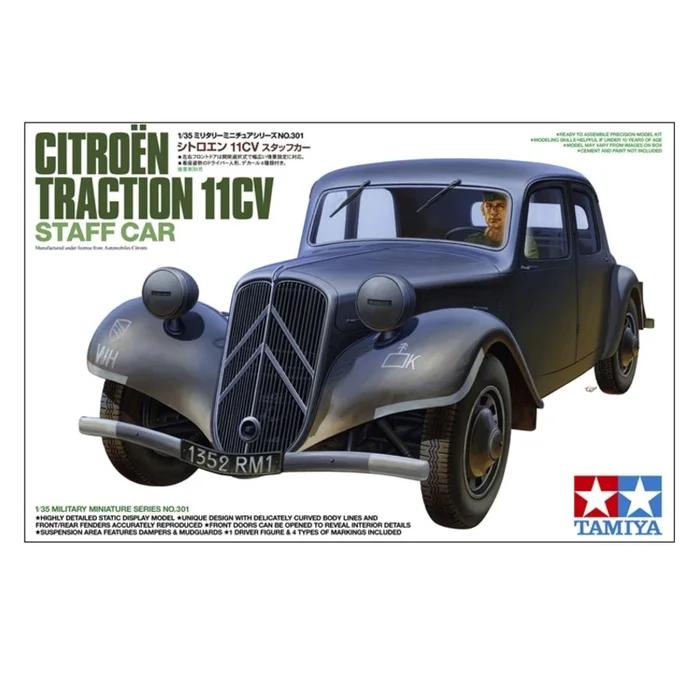 TAMIYA Citroen Traction 11CV Staff Car 1:35 – 35301
