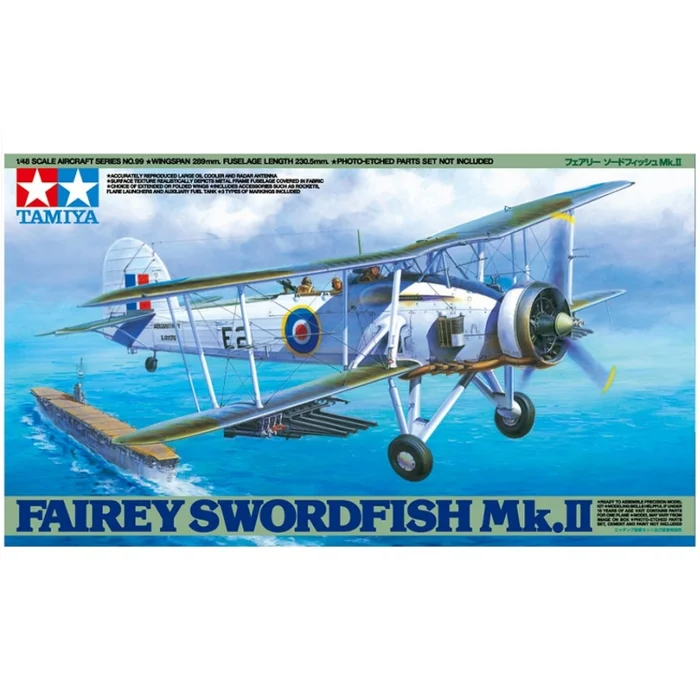 TAMIYA Fairey Swordfish Mk.II 1:48 – 61099