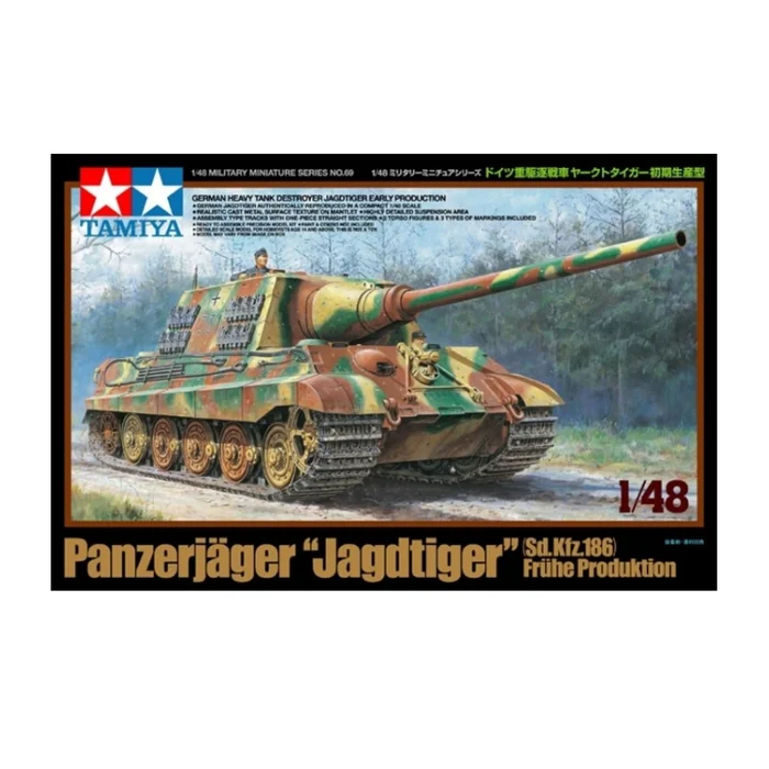 TAMIYA German Destroyer Jagdtiger Early Prod. 1:48 – 32569