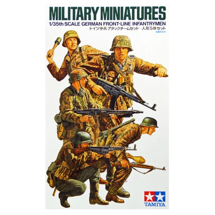 TAMIYA German Frontline Infantry WWII 1:35 – 35196