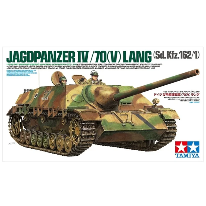 TAMIYA German Jagdpanzer IV/70(V) Lang Tank 1:35 – 35340