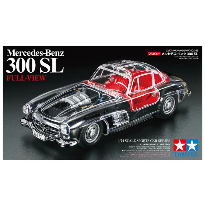 TAMIYA Mercedes-Benz 300SL Full View 1:24 – 24366