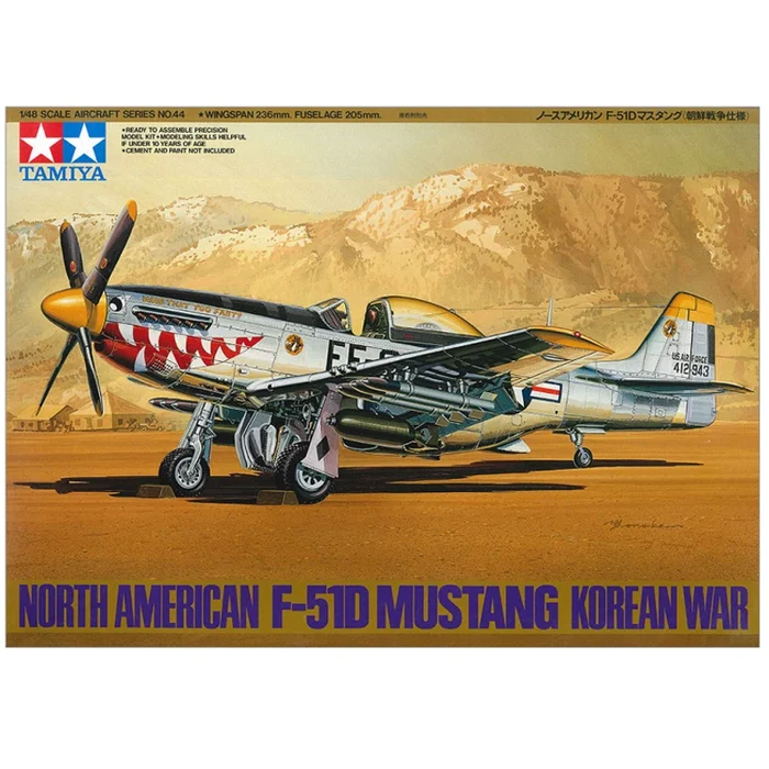 TAMIYA North American F-51D Mustang Korea 1:48 – 61044