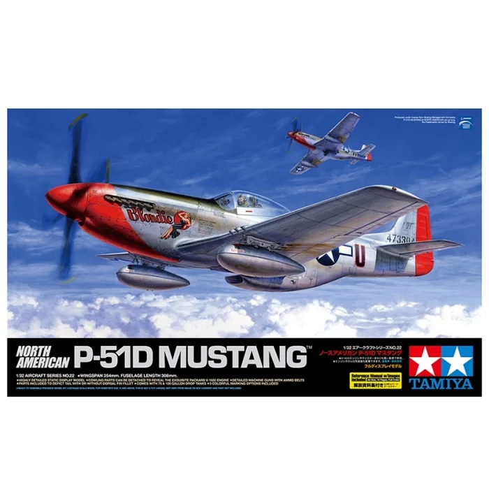 TAMIYA North American P-51D Mustang 1:32 – 60322