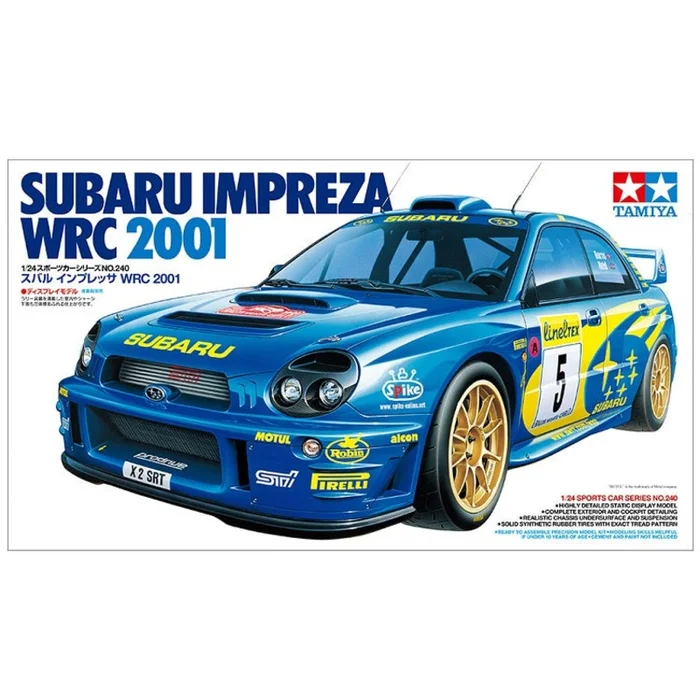 TAMIYA Subaru Impreza 2001 WRC 1:24 – 24240