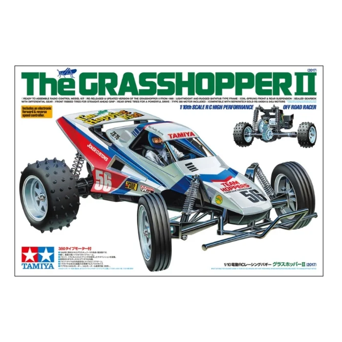 TAMIYA THE GRASSHOPPER II (2017) NO ESC Kit 1:10 – 58643A