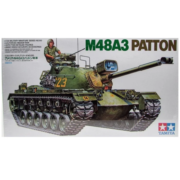 TAMIYA U.S. M48A3 Patton Tank 1:35 – 35120
