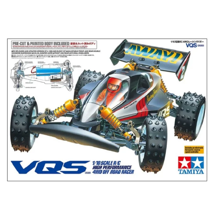 TAMIYA VANQUISH VQS (2020) Kit 1:10 – 58686