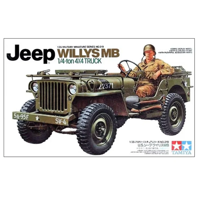 TAMIYA Willys MB 1/4-Ton Truck 1:35 – 35219