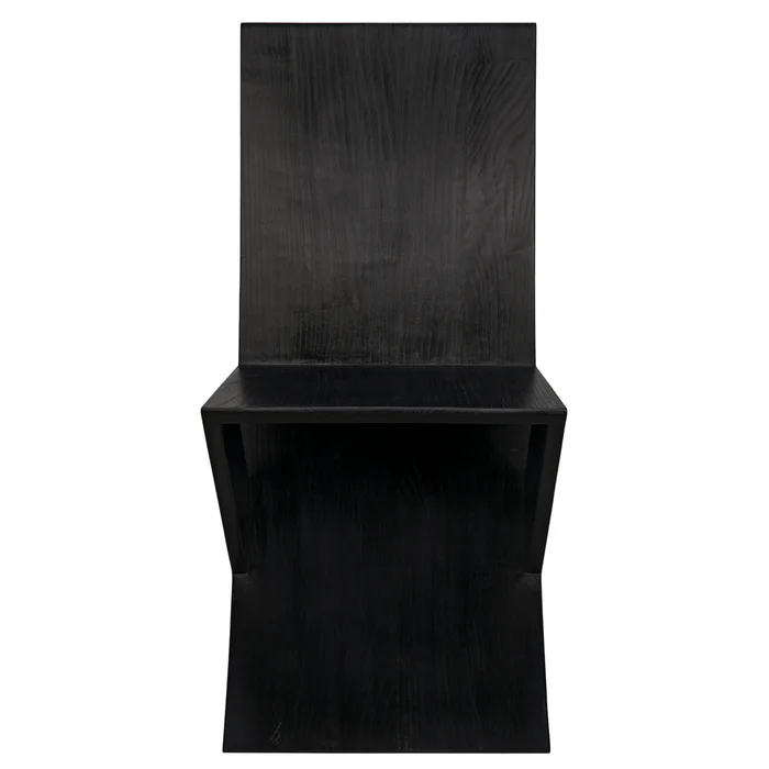 tech chair, charcoal black