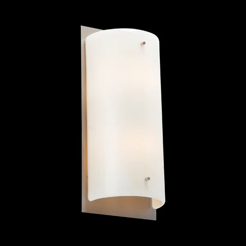 Textured Glass Cover Sconce – 26-Inch (1289|CSB0044-26-BB-FS-E2)