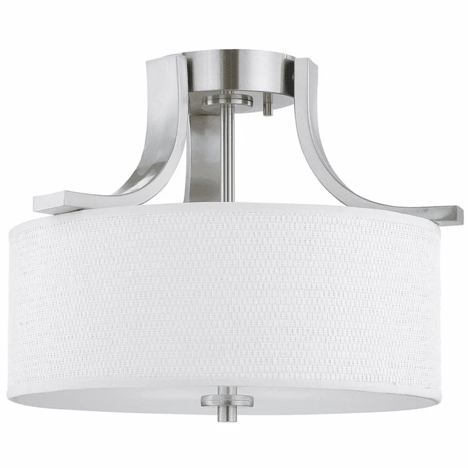Thomas SL860978 Pendenza Contemporary Brushed Nickel Overhead Light Fixture
