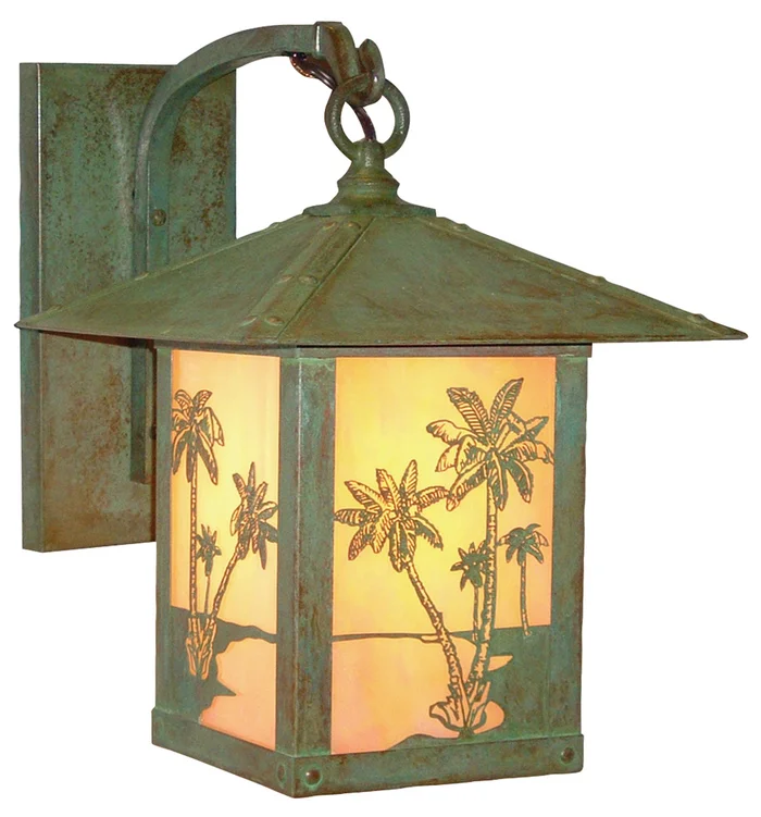 Timber Ridge One Light Wall Mount in Verdigris Patina (37|TRB-12ASWO-VP)