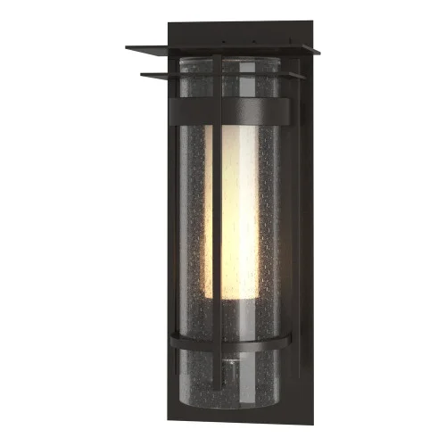 Torch Small Outdoor Sconce with Top Plate (65|305996-SKT-14-ZS0654)