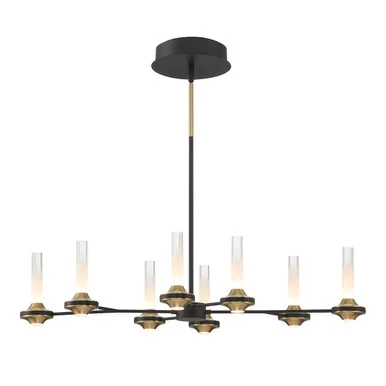 Torcia LED Chandelier in Black (40|45714-016)