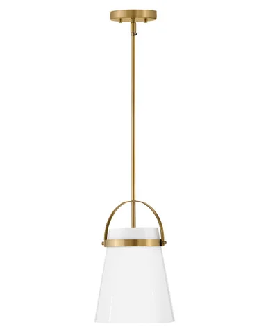 Tori LED Pendant in Lacquered Brass (531|83057LCB)