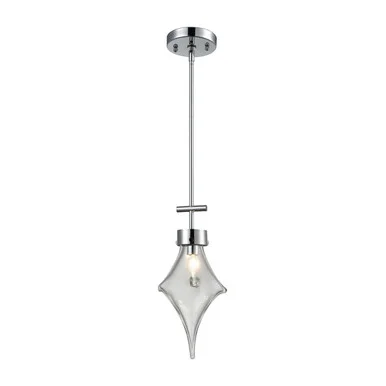 Touche One Light Mini Pendant in Clear (45|D3897)