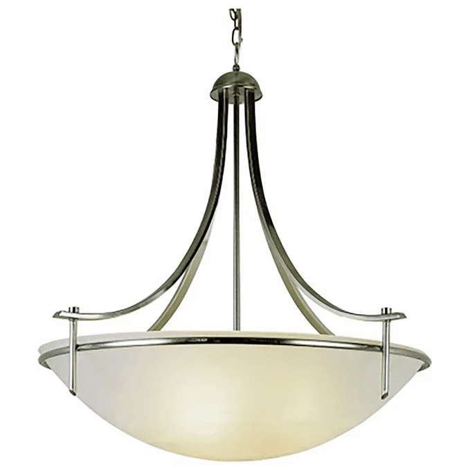 Trans Globe 8178 BN Vitalian Brushed Nickel 32″ Hanging Light