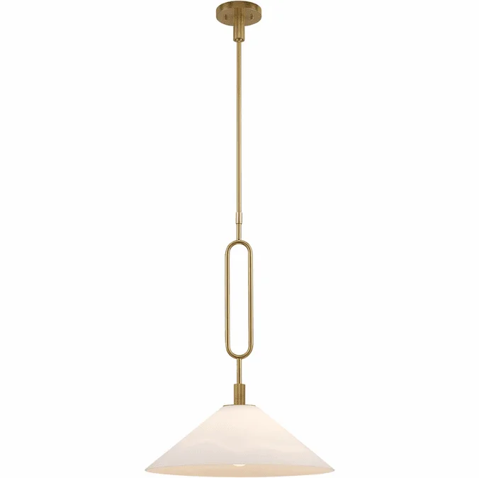 Trans Globe PND-2254 AG Lumidrop Contemporary Antique Gold 18″ Pendant Lamp