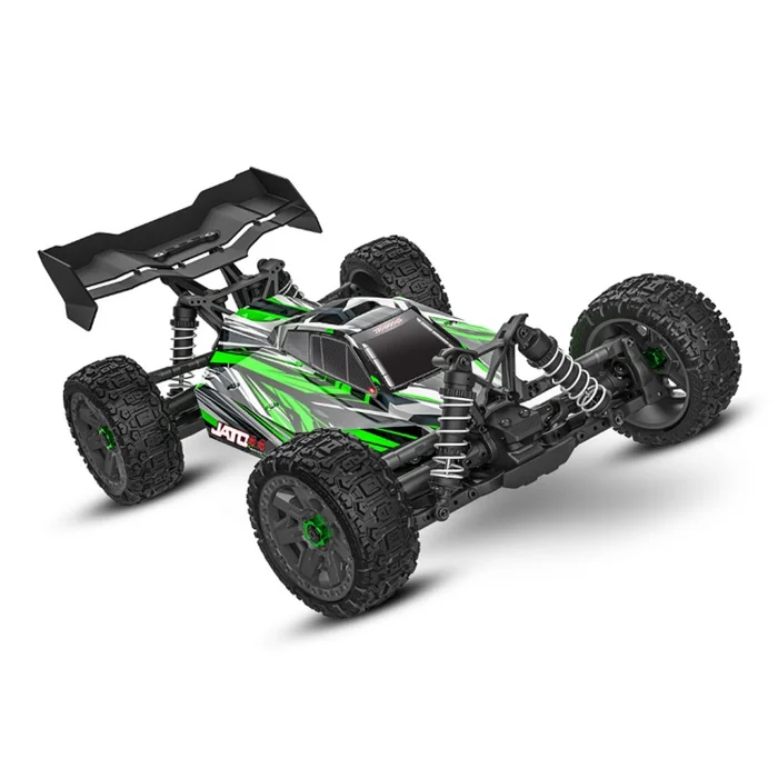 TRAXXAS JATO 4×4 BL-2S Green Buggy w/ 2.4Ghz Radio – 90154-4GRN