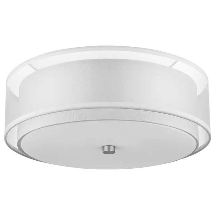 Trend Brella 2-Light Flushmount – Brushed Nickel – BP7158