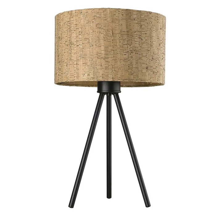 Trend Lisbon 1-LT Table Lamp – Matte Black – TT80092BK