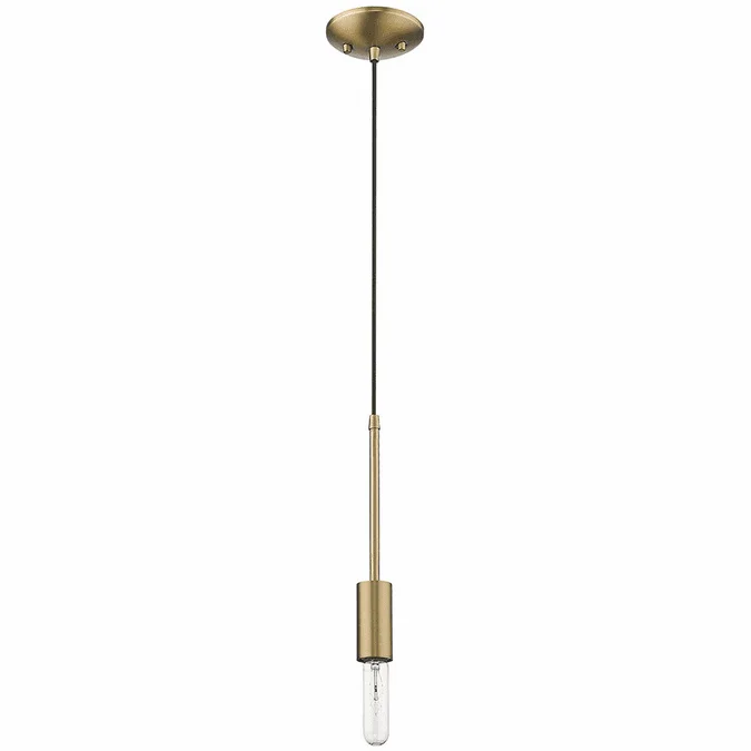 Trend TP30018AB Perret Modern Aged Brass Mini Drop Lighting