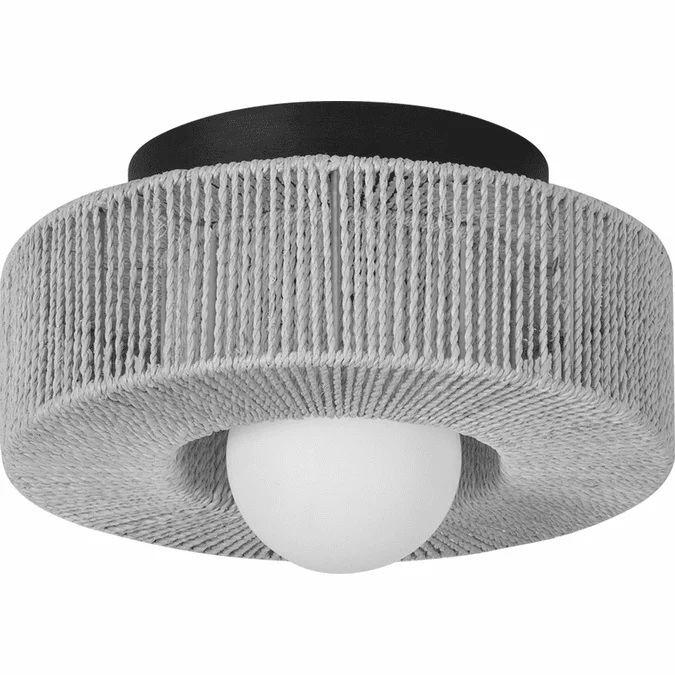 Troy C1104-BRL Coleman Modern Bronze Leaf Flush Mount Lighting