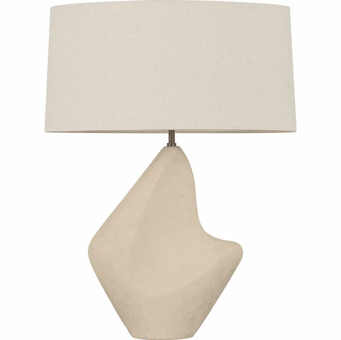 Troy PTL3727-BRZ/CIB Huntly Contemporary Bronze / Ceramic Ivory Breakstone Lighting Table Lamp