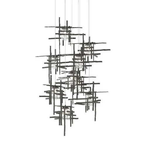 Tura 9-Light Seeded Glass Pendant (65|131107-SKT-LONG-07-II0728)