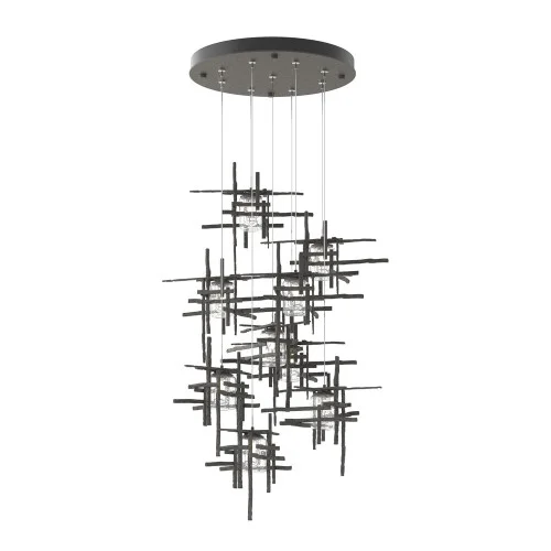 Tura 9-Light Seeded Glass Pendant (65|131107-SKT-STND-20-II0728)