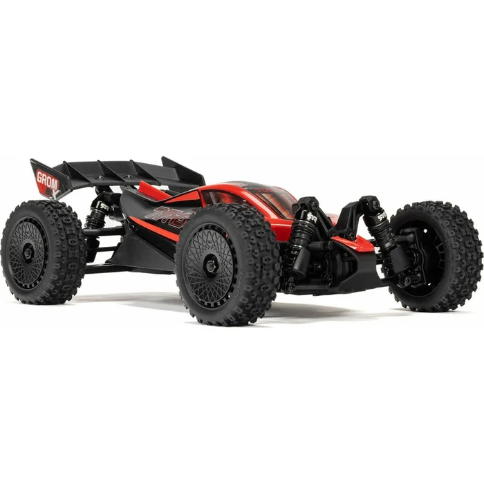 TYPHON GROM 223S BLX Brushless 4X4 Small Scale Buggy RTR with DSC (Battery & Charger included), Red